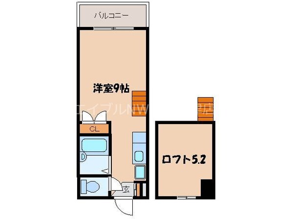 ウィステリア壱番館の物件間取画像